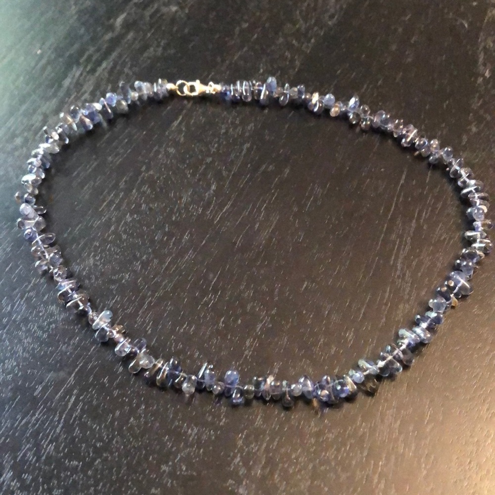 Iolite Beaded Necklaces